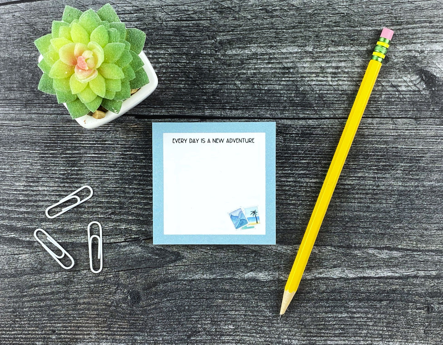 Adventure Quote Sticky Notes for Everyday Inspiration