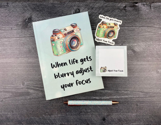 Adjust Your Focus Stationery Gift Bundle